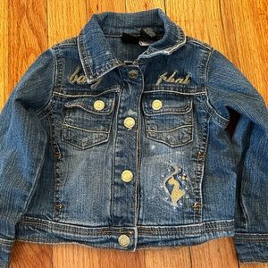Baby Phat jean jacket toddler girls 18 mths
